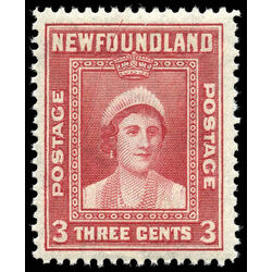 newfoundland stamp 255 queen elizabeth 3 1941 M FNH 004