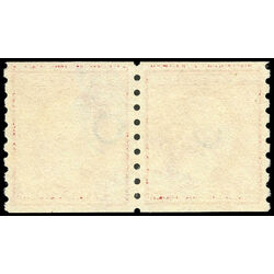 us stamp postage issues 413 washington 2 1912 U VF LINE PAIR 001