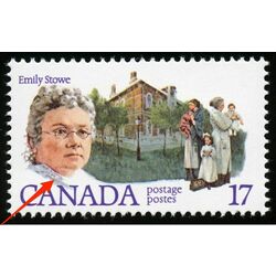 canada stamp 882a canadian feminists 1981 M PANE VARIETY879I