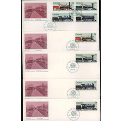 canada stamp 1037a canadian locomotives 1860 1905 2 1984 FDC 002