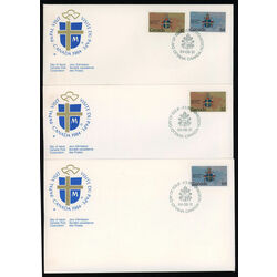 canada stamp 1030 papal coat of arms and map 32 1984 FDC 003