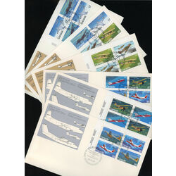 collection of 14 fdc of canada aircrafts