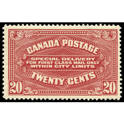 canada stamp e special delivery e2 special delivery stamps 20 1922 M VF 007