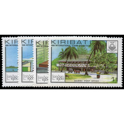 kiribati stamp 352 5 london 1980 intl stamp exhibition 1980