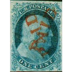 us stamp 5 franklin 1 1851