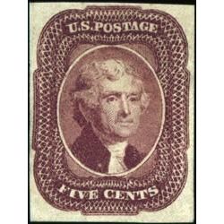 us stamp postage issues 12 jefferson 5 1851