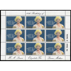 pitcairn stamp 193 queen mother elizabeth 1980