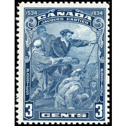 canada stamp 208ii jacques cartier 3 1934