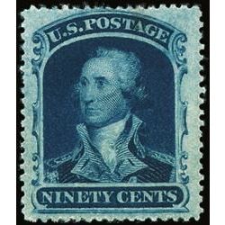 us stamp 39 washington 90 1857