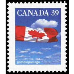 canada stamp 1166 flag over clouds 39 1989