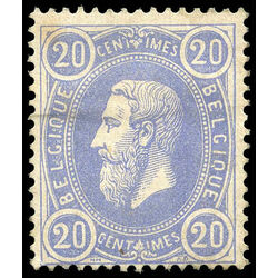 belgium stamp 33 king leopold ii 20 1870