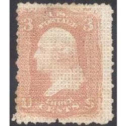us stamp 79 washington 3 1867