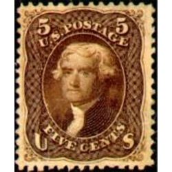 us stamp 80 jefferson 5 1867