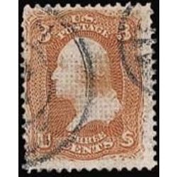 us stamp 82 washington 3 1867