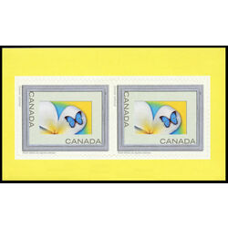 canada stamp 2045a butterfly and flower 2004