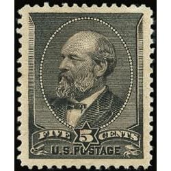us stamp postage issues 205 james a garfield 5 1882