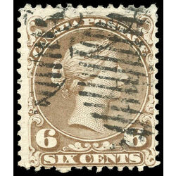 canada stamp 27v queen victoria 6 1868 U F 002