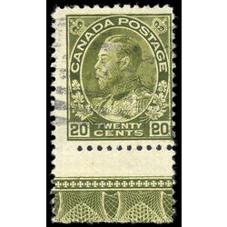 canada stamp 119c king george v 20 1912 U F 001