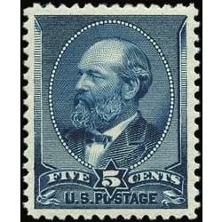 us stamp postage issues 216 james a garfield 5 1888
