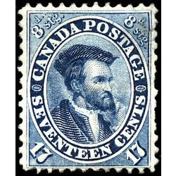 canada stamp 19 jacques cartier 17 1859 M VFOG 029