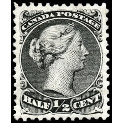 canada stamp 21 queen victoria 1868