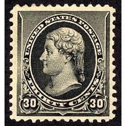 us stamp postage issues 228 jefferson 30 1890