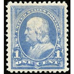 us stamp postage issues 246 franklin ultramarine 1 1894