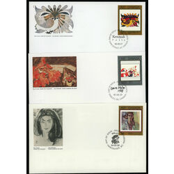 collection of 12 canada first day covers masterpieces of canadian art 1