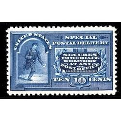 us stamp e special delivery e4 messenger running 10 1894