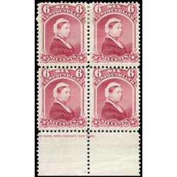newfoundland stamp 36 queen victoria 6 1894 PB F 009