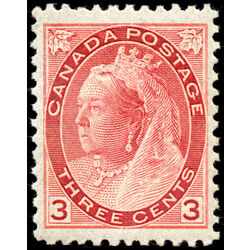 canada stamp 78 queen victoria 3 1898 M VFNH 011