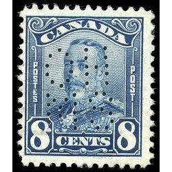 canada stamp o official oa154 king george v 8 1928