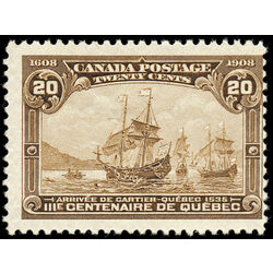 canada stamp 103 cartier s arrival 20 1908 M F 030