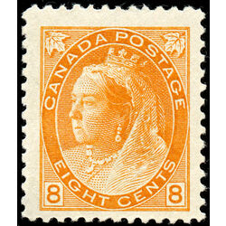 canada stamp 82 queen victoria 8 1898 M XF 025