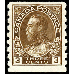 canada stamp 129 king george v 3 1918