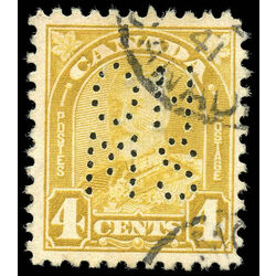canada stamp o official oa168 king george v 4 1930