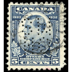 canada stamp o official oa193 prince of wales 5 1932