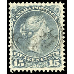 canada stamp 30viii queen victoria 15 1868 U VF 001