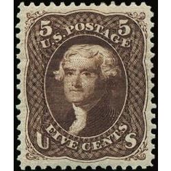 us stamp 105 jefferson 5 1875