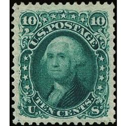 us stamp 106 washington 10 1875
