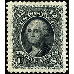 us stamp 107 washington 12 1875