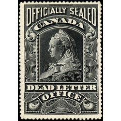 canada stamp o official ox3 officially sealed victoria on white paper 1907 M F VF 012