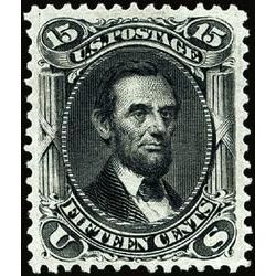 us stamp 108 lincoln 15 1875