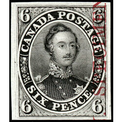 canada stamp 2tcix hrh prince albert 6d 1851