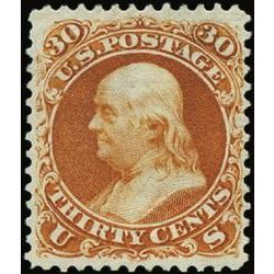 us stamp 110 franklin 30 1875