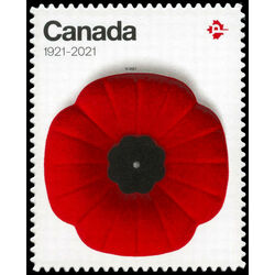 canada stamp 3307i the remembrance poppy 2021