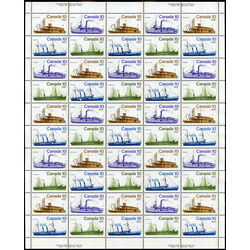 canada stamp 703a inland vessels 1976 M PANE