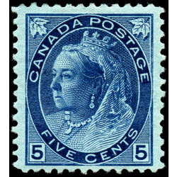 canada stamp 79 queen victoria 5 1899 M VF 014