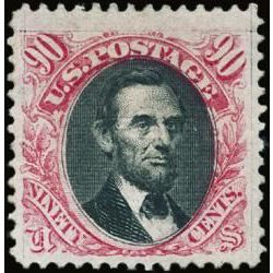 us stamp 122 lincoln 90 1869