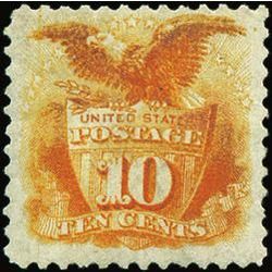 us stamp 127 shield eagle 10 1875